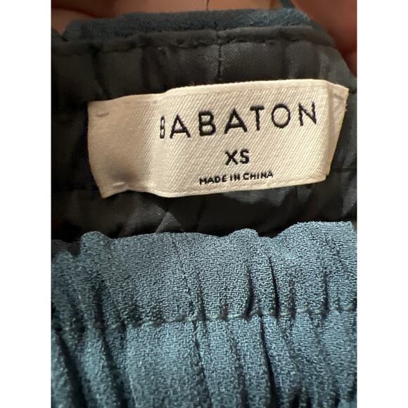 Babaton Aritzia Darren Women Blue Shorts Size XS Triacelate Blend - Picture 5 of 9